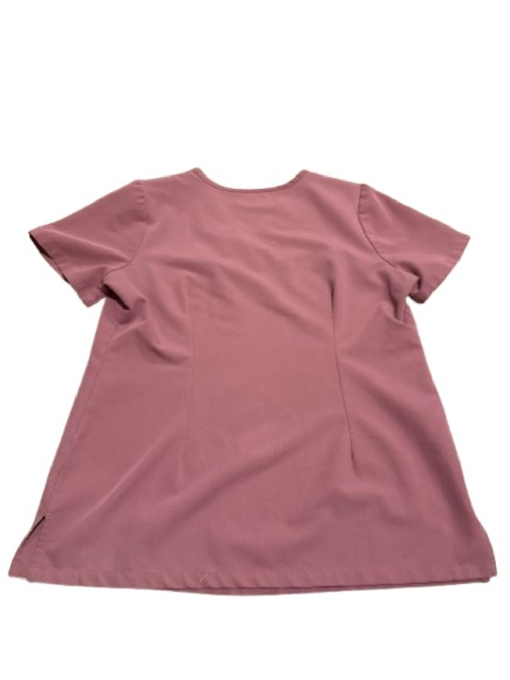 Mandala Women’s V-Neck Scrub Top & Drawstring Pant Set - Dusty Rose Size Small - Picture 9 of 15